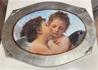 Quadro Sovrani in Legno QUADRO BACIO PUTTINI - QUADRO BACIO PUTTINI